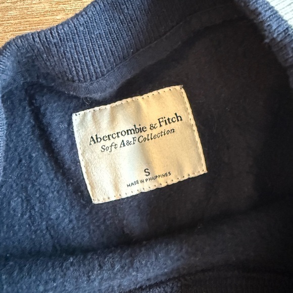 Abercrombie navy vintage Sunday sweatshirt teams go sports Super Bowl oversized - Picture 4 of 6